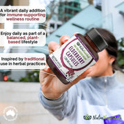 Organic Elderberry Capsules V497-ELDERBERRY-CAPS-90