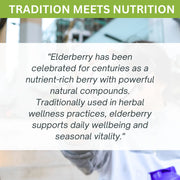 Organic Elderberry Capsules V497-ELDERBERRY-CAPS-90