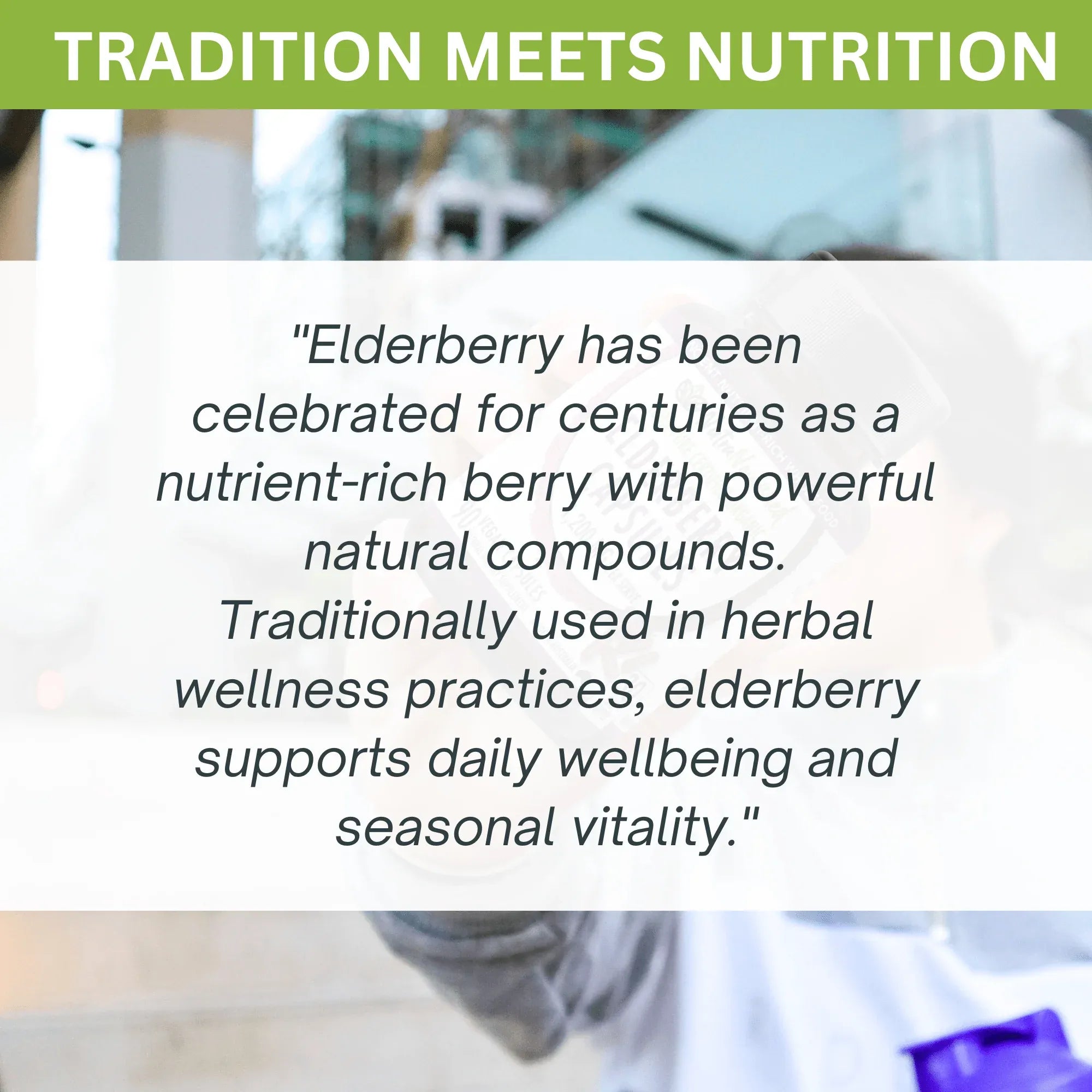 Organic Elderberry Capsules V497-ELDERBERRY-CAPS-90