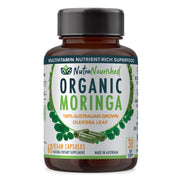 Organic Pure Moringa Leaf Capsules , 60 Vegan Capsules V497-MORINGA-CAPS-60