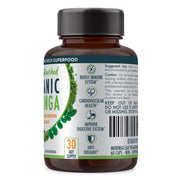 VALUE BUNDLE: Organic Pure Moringa Leaf Capsules - Australian Grown - 2 x 60 Vegan Capsules (2 Months Supply) V497-MORINGA_CAPS_120
