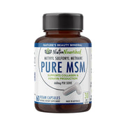Pure MSM Capsules - Methyl Sulfonyl Methane - (660mg), 60 Vegan Capsules/1 Month V497-MSM-CAPS-60