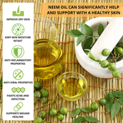 Neem Seed Oil - Organic 50ml V497-NEEM-SEED-OIL-50ML