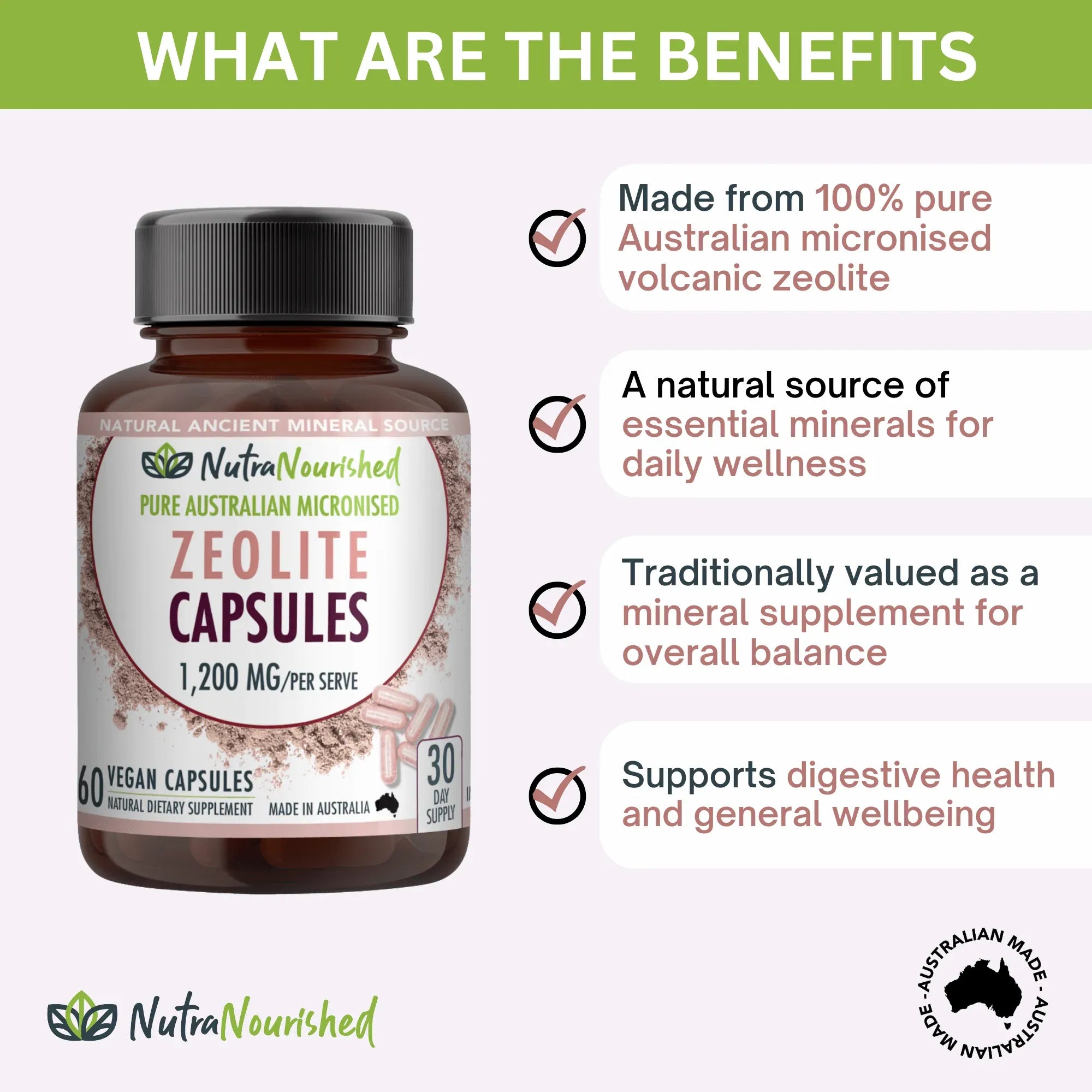 Zeolite Capsules V497-ZEOLITE-CAPS-60