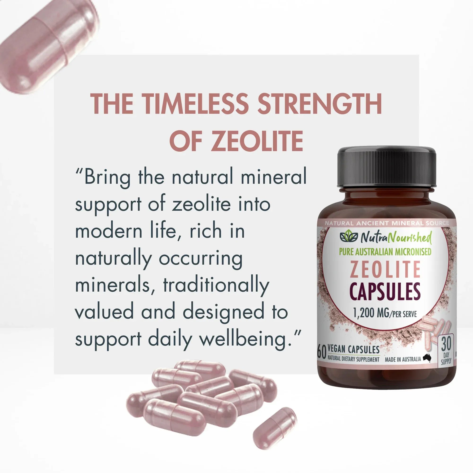 Zeolite Capsules V497-ZEOLITE-CAPS-60