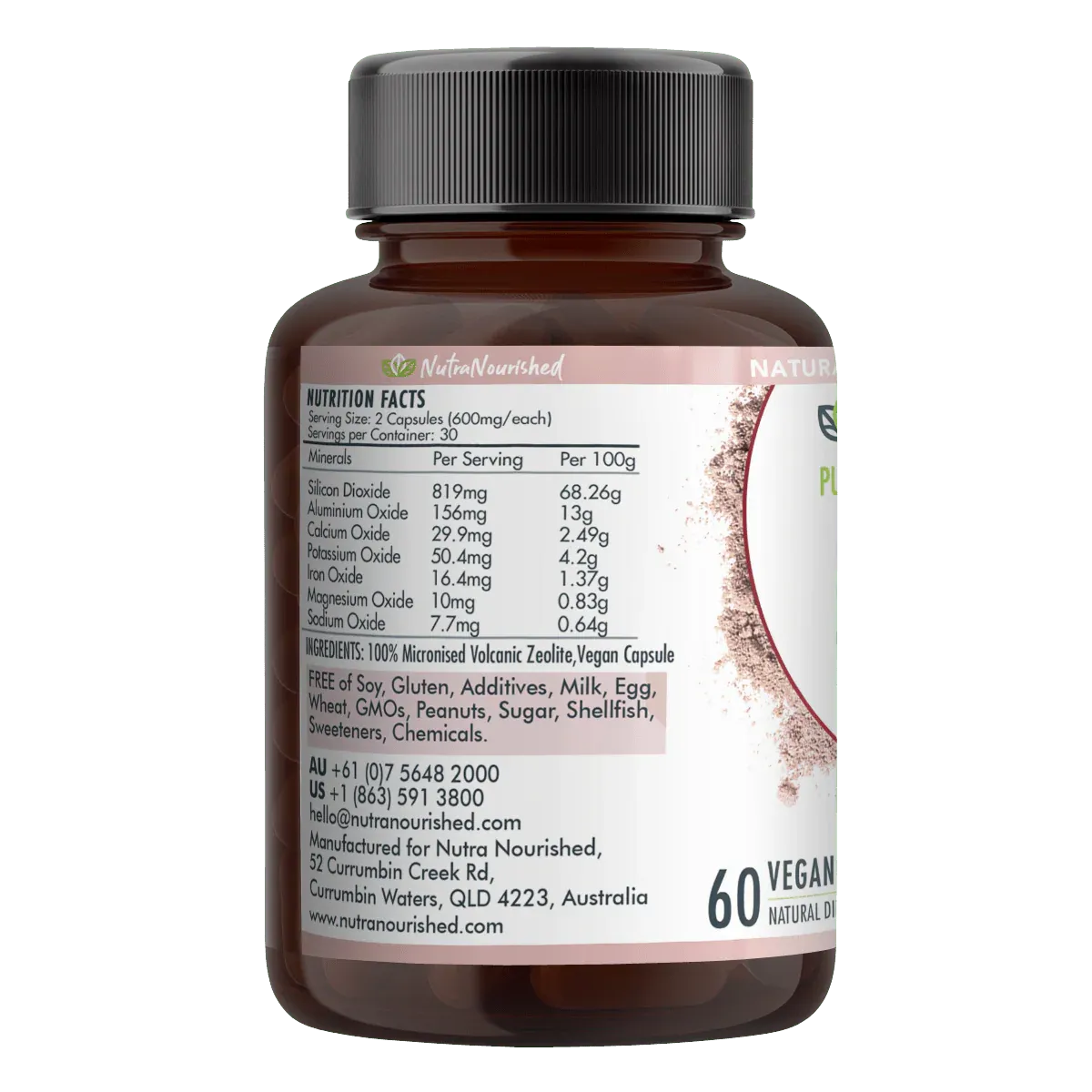 Zeolite Capsules V497-ZEOLITE-CAPS-60