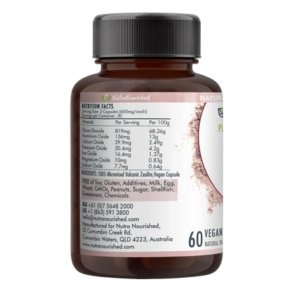 Zeolite Capsules V497-ZEOLITE-CAPS-60