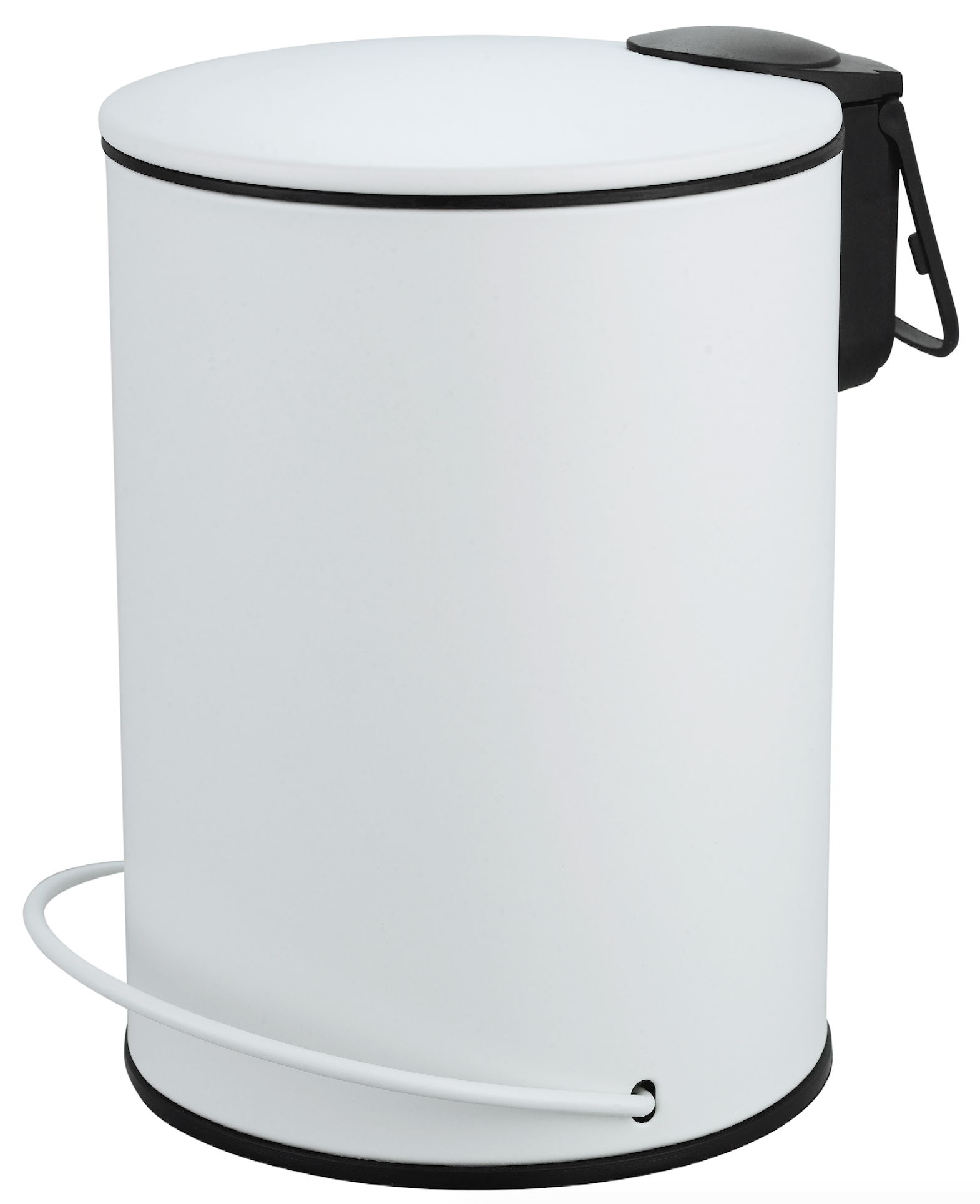 3L Soft Close Pedal Bin White V498-3LBINWH