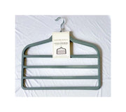 3pcs Velvet Clothes Hangers Grey V498-CLOTHHANGERGR