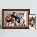 10.1 Inch Digital Picture Frame - 1280 * 800 HD WiFi Enabled with Load from Phone Capability, 32GB Memory V498-DIGITALFRAMEDW