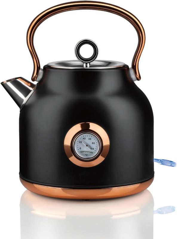 1.7L Electric Water Kettle Black V498-ELECTRICKETTLEBK