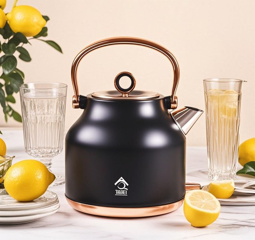 1.7L Electric Water Kettle Black V498-ELECTRICKETTLEBK