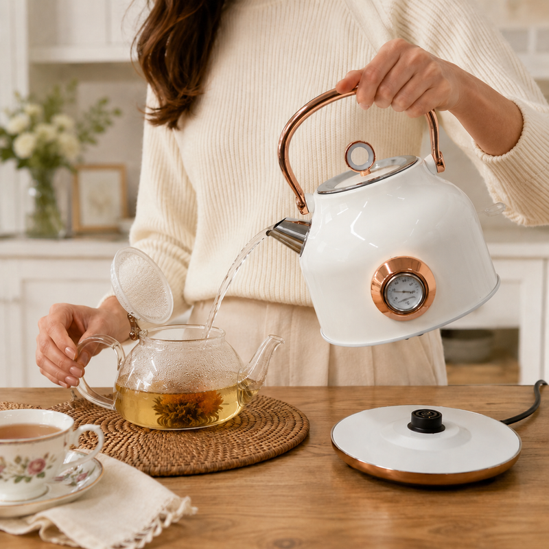 1.7L Electric Water Kettle White