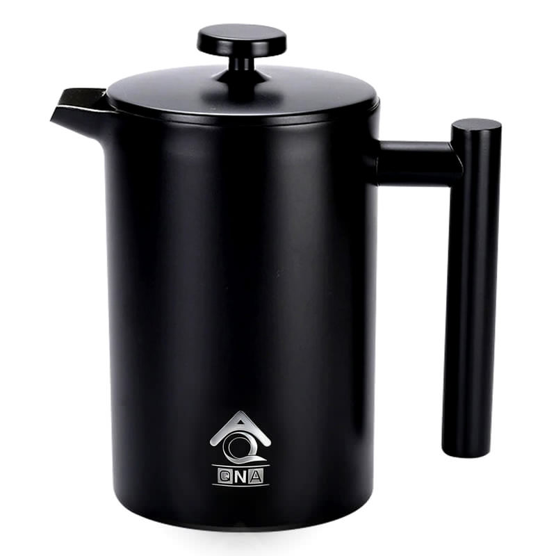 1000ml French Press Coffee Maker Coffee Container & Extra Filter Set V498-FRENCHPRESS1000BKSET