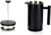 1000ml French Press Coffee Maker Coffee Container & Extra Filter Set V498-FRENCHPRESS1000BKSET