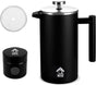Black French Press Coffee Maker 350ml with Coffee Bean Can + Extra Filter Gift Set V498-FRENCHPRESS350SETBK