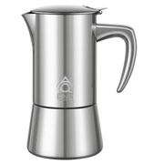 6 Cups Stainless Steel Moka Pot Coffee Maker V498-MOKAPOT