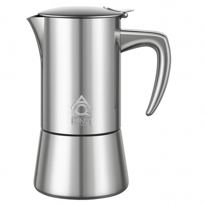 6 Cups Stainless Steel Moka Pot Coffee Maker V498-MOKAPOT