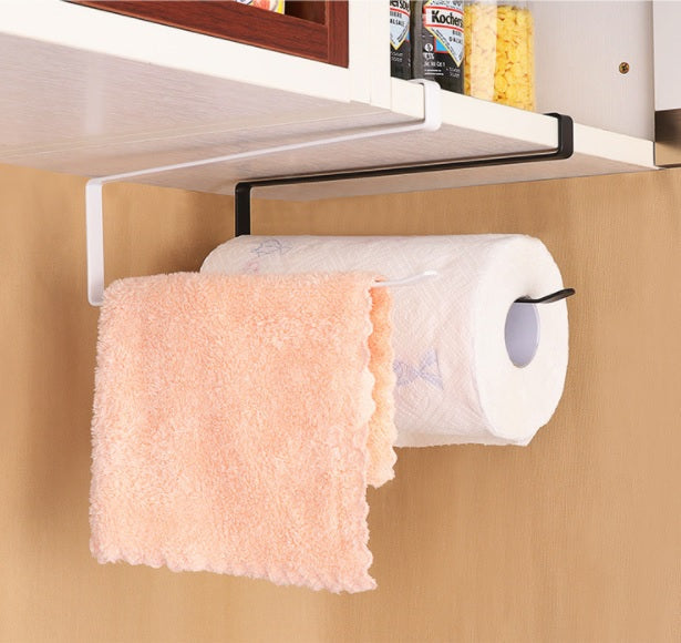 Paper Roll Holder Under Cabinet Black V498-TISSUEHOLDERBK