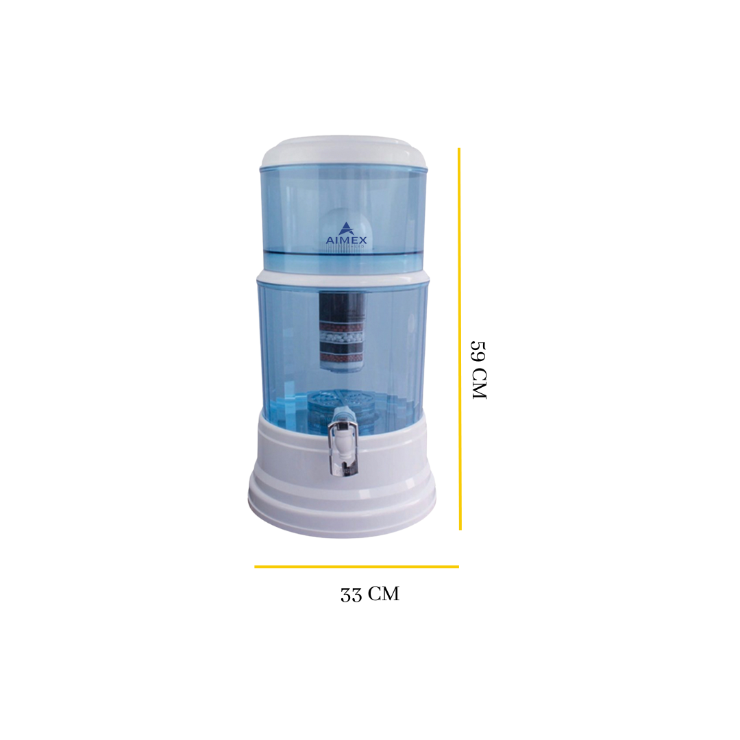 20L Water Purifier with 8 Stage Filter and Maifan Stone V502-A201X8STG
