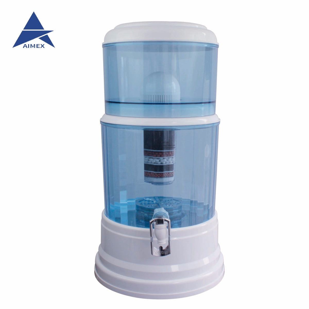 Aimex 20 Litre Water Purifier + 3 X 8 Stage Filter + Maifan Stones V502-A20LMNPWEB