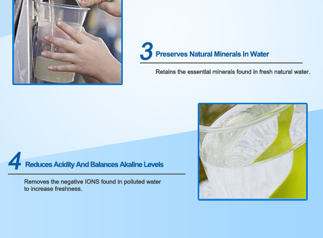 Aimex 20 Litre Water Purifier + 3 X 8 Stage Filter + Maifan Stones V502-A20LMNPWEB