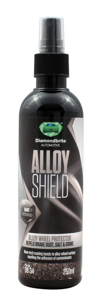Aimex Automotive Alloy Shield Wheel Protector Cleaner - Nano Technology - 250 ml - Made in UK V502-DB 34