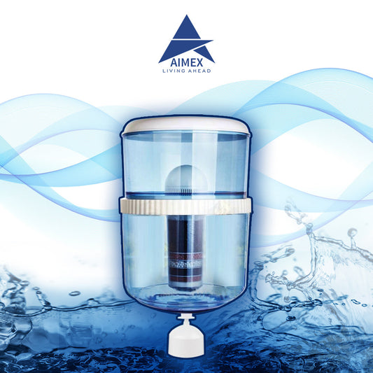 Aimex Purifier Bottle With 8 Stage Water Filter Suitable to Any Water Cooler V502-E20LPURP2 - AIMEX WATER