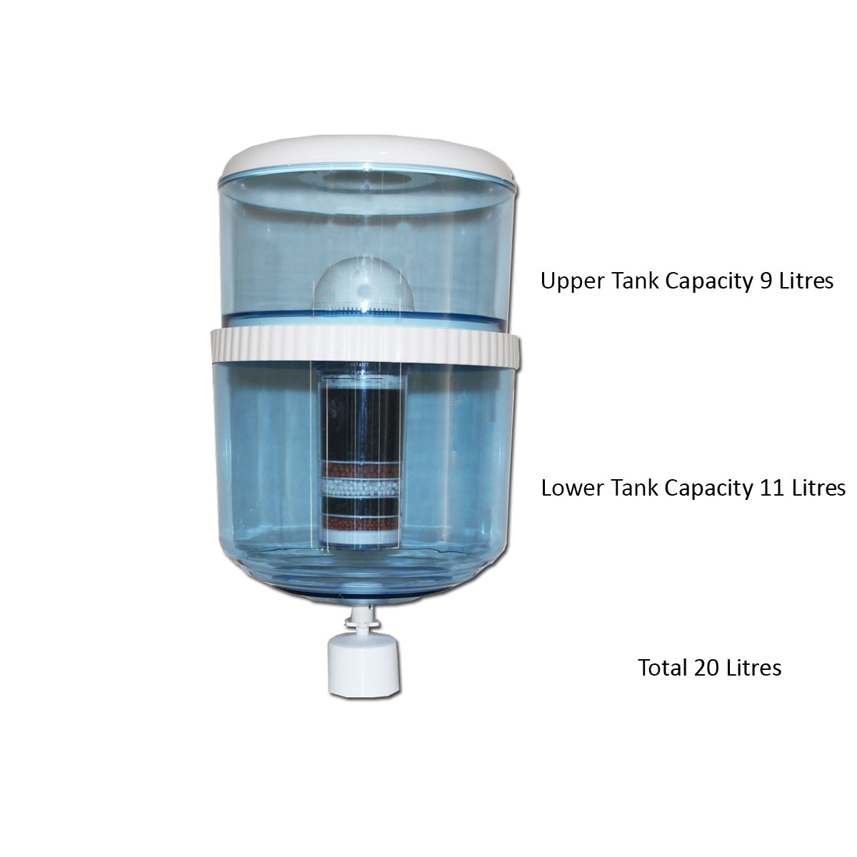 Aimex Purifier Bottle With 8 Stage Water Filter Suitable to Any Water Cooler V502-E20LPURP2 - AIMEX WATER