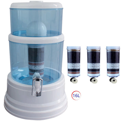 16 Litre Bench top Filter with 3 Fluoride Reduction Filters V502-G12LMNP8AA