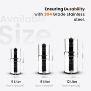 Phoenix Stainless Steel 8L with Smart Carbon Filter V502-P17C2F2SSVTWSD2