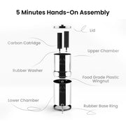 Phoenix Stainless Steel 8L with Smart Carbon Filter V502-P17C2F2SSVTWSD2