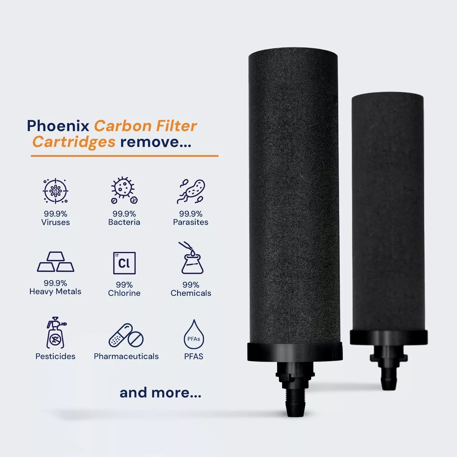 Phoenix Stainless Steel 8L with Smart Carbon Filter V502-P17C2F2SSVTWSD2