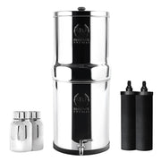 Phoenix 8L Stainless Steel Gravity Water Filter + POSTreat Fluoride cartridges V502-P17C2F2SSVTWSD3