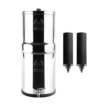 The Phoenix Gravity Water Filter Stainless Steel 304 -12L V502-P24C2D2