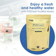POSTreat FluoRid Media Refill -Fluoride Filter Media-Phoenix Gravity V502-PTSFRRL