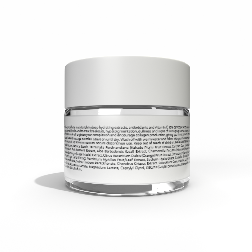 10% GLYCOLIC ACID PEEL MASK | 50ML V508-TCF-1094