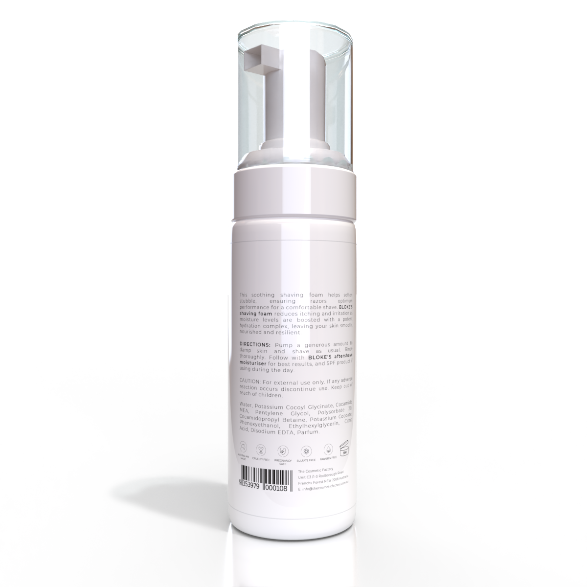 BLOKES SHAVING FOAM | 150ML V508-TCF-1113