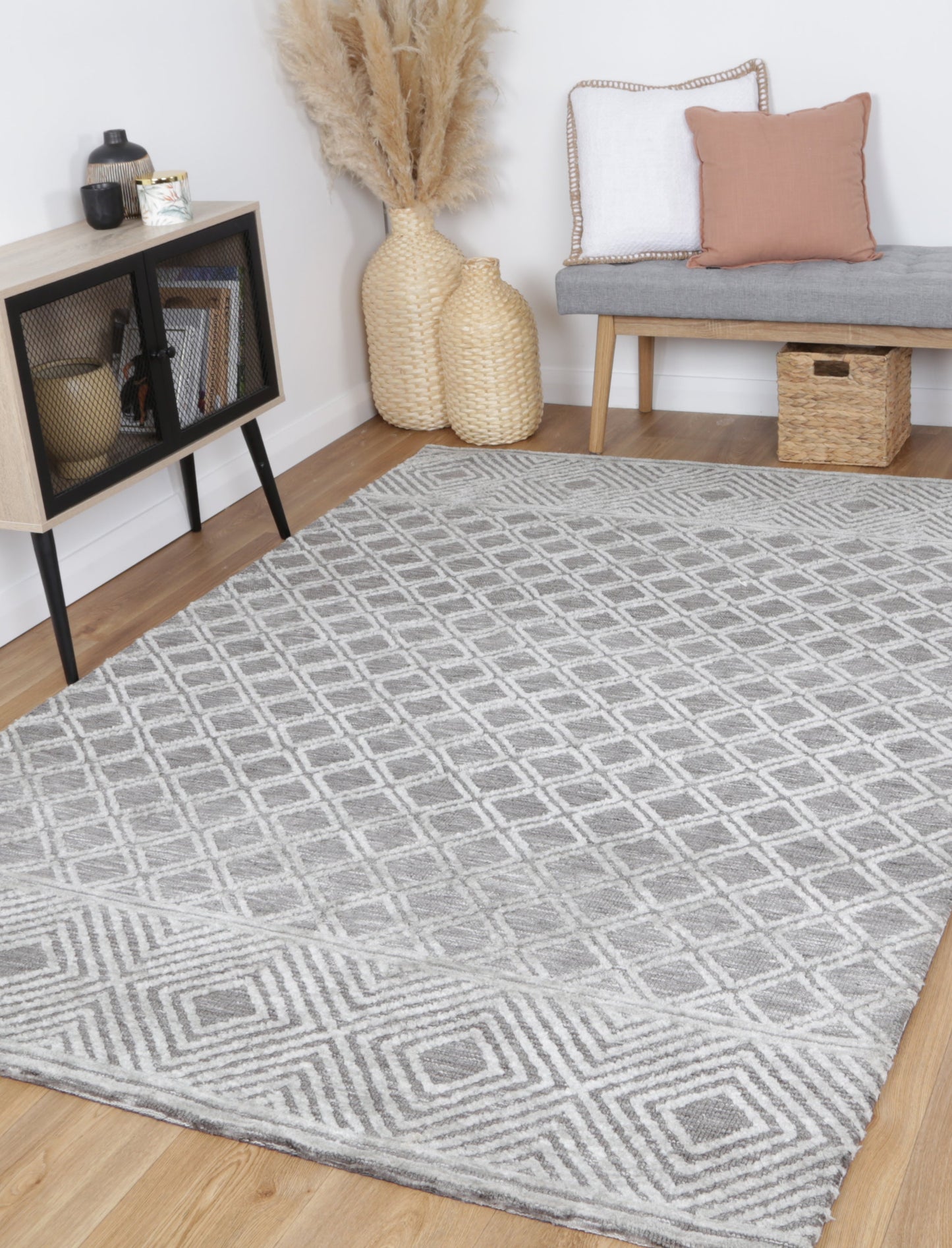 Amritsar AMRI01 Grey 160x230 V516-AMRI16001GREY
