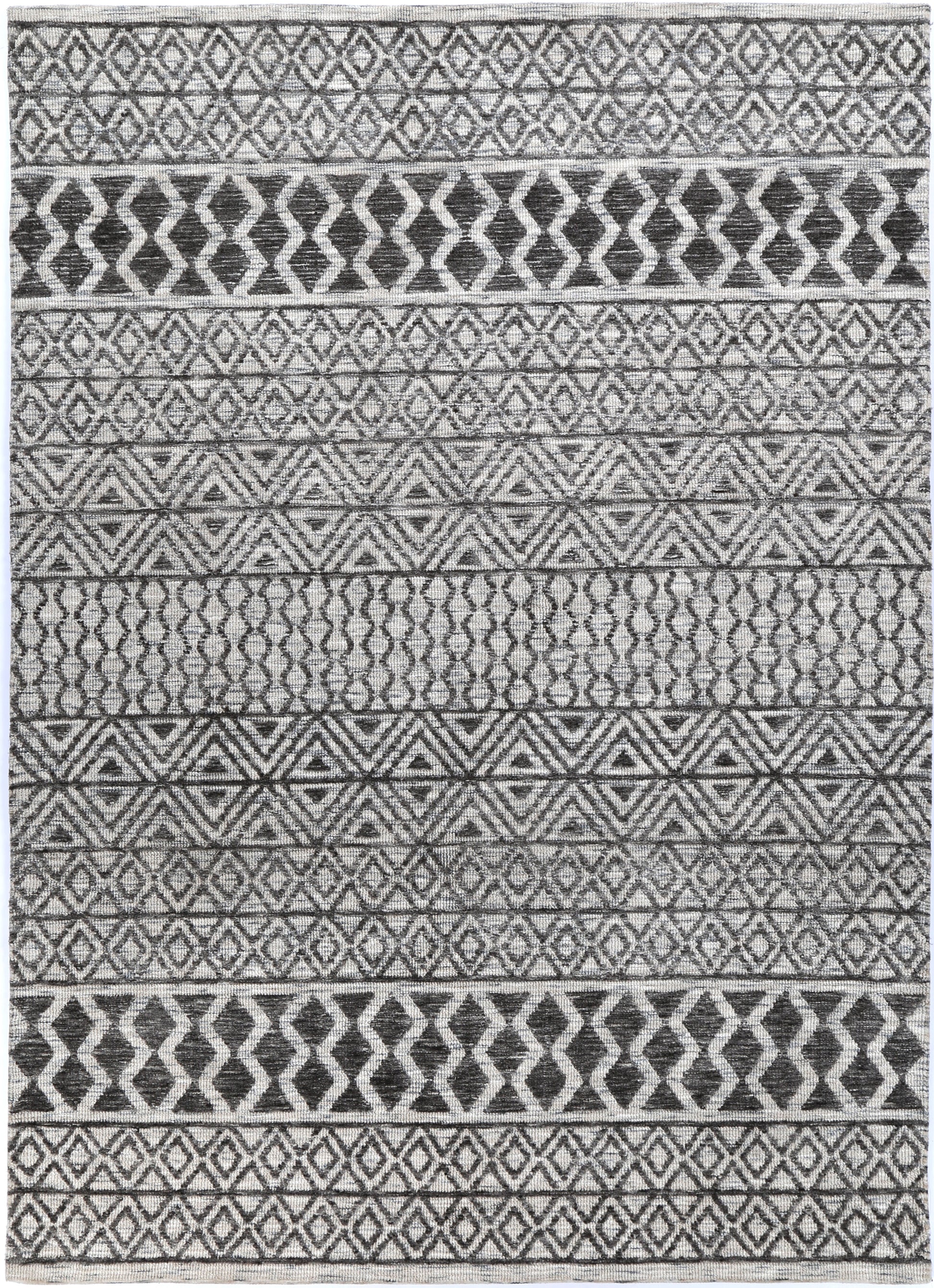 Amritsar AMRI04 Charcoal & Beige 240x330 V516-AMRI24004CBEI