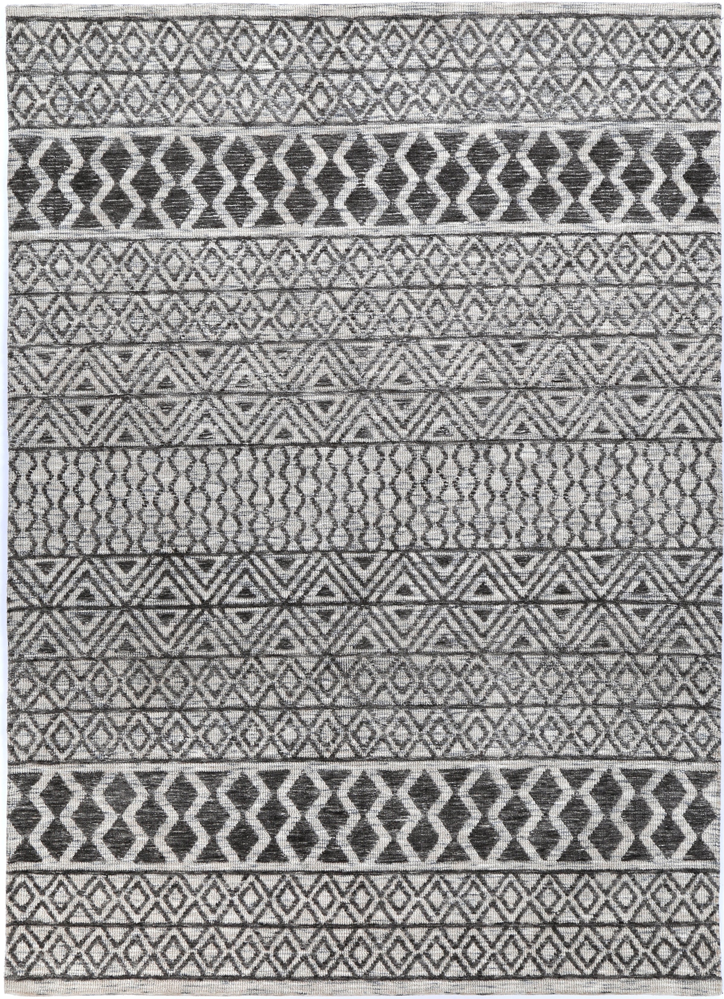 Amritsar AMRI04 Charcoal & Beige 240x330 V516-AMRI24004CBEI