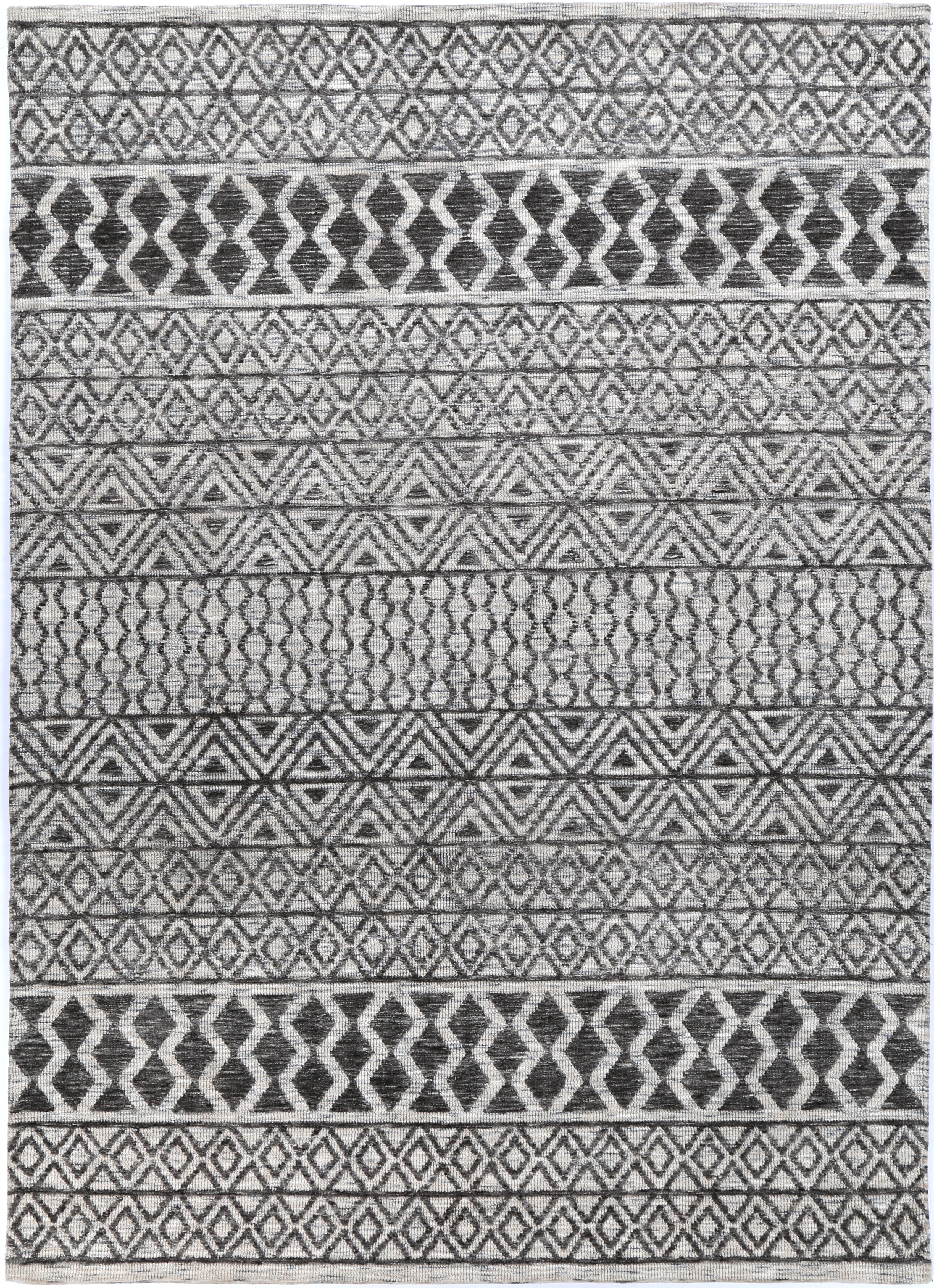 Amritsar AMRI04 Charcoal & Beige 240x330 V516-AMRI24004CBEI