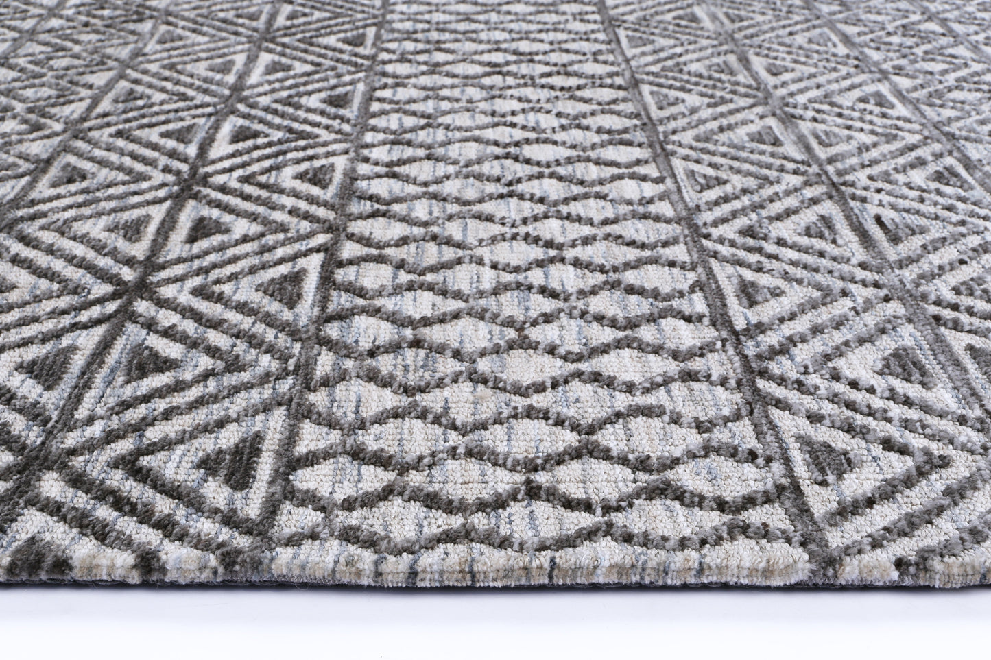 Amritsar AMRI04 Charcoal & Beige 240x330 V516-AMRI24004CBEI