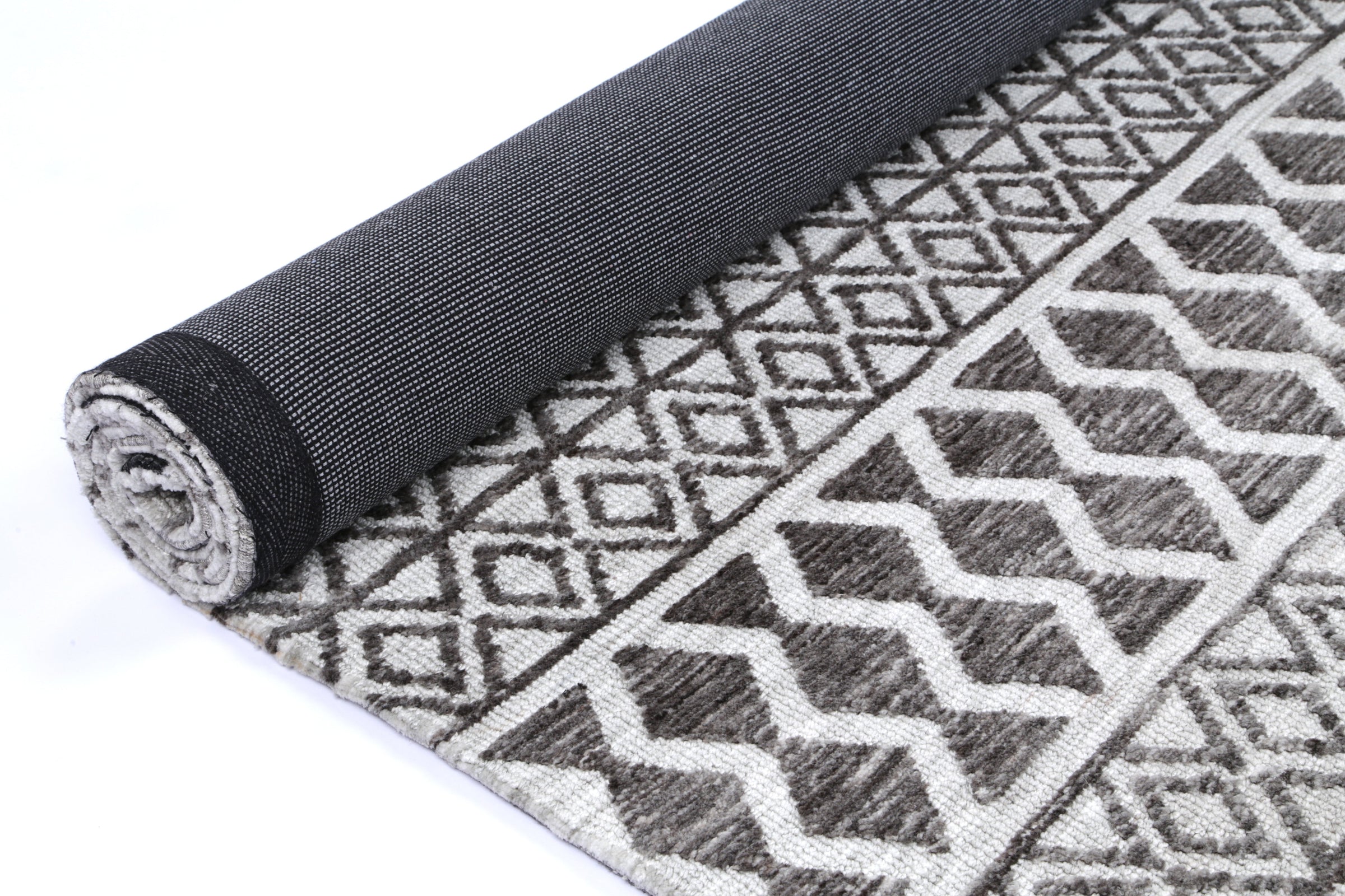 Amritsar AMRI04 Charcoal & Beige 240x330 V516-AMRI24004CBEI