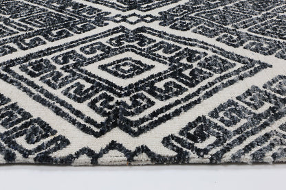 Amritsar Glenfalls Anthracite Tribal Rug 240X330 V516-AMRI240GLENANTH