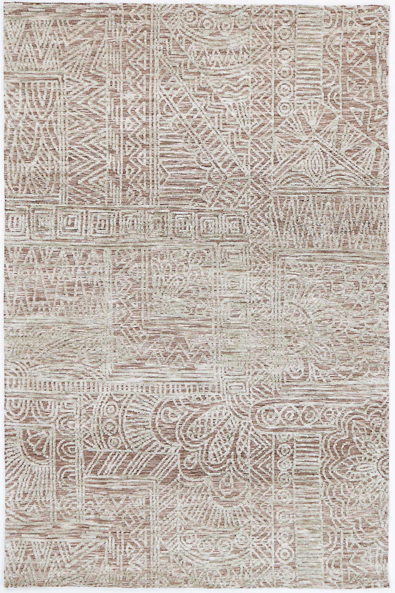 Amritsar Newburg Rust Tribal Rug 240X330 V516-AMRI240NEWBRUST