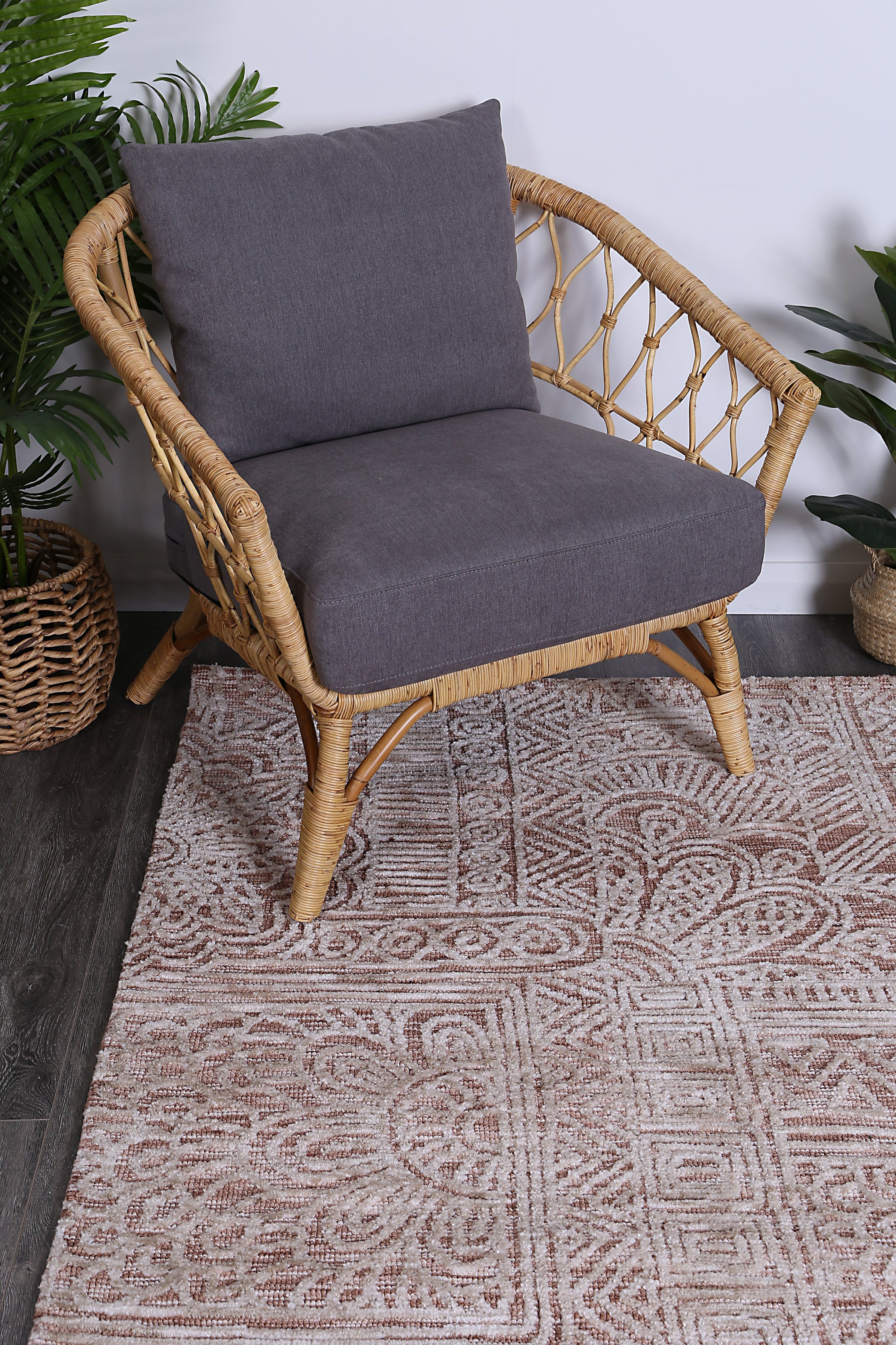 Amritsar Newburg Rust Tribal Rug 240X330 V516-AMRI240NEWBRUST