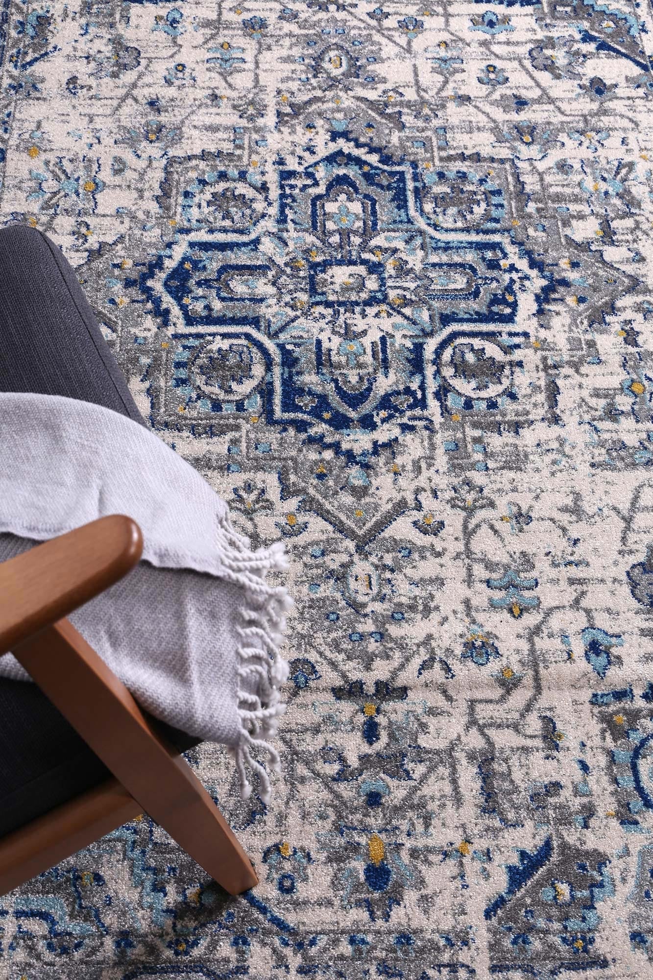 delicate-melissa-ivory-blue-rug 200x290 V516-DELI200DEL26