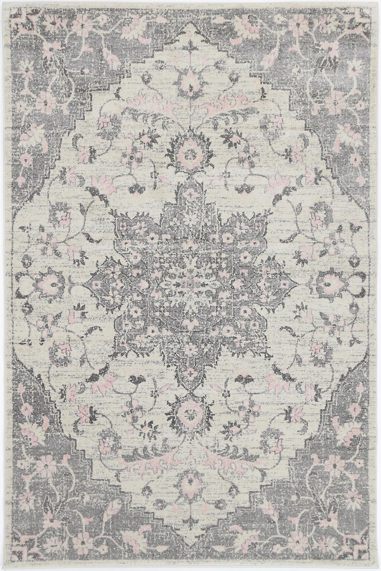 delicate-madeleine-grey-ivory-rug 80x300 V516-DELI803DEL25
