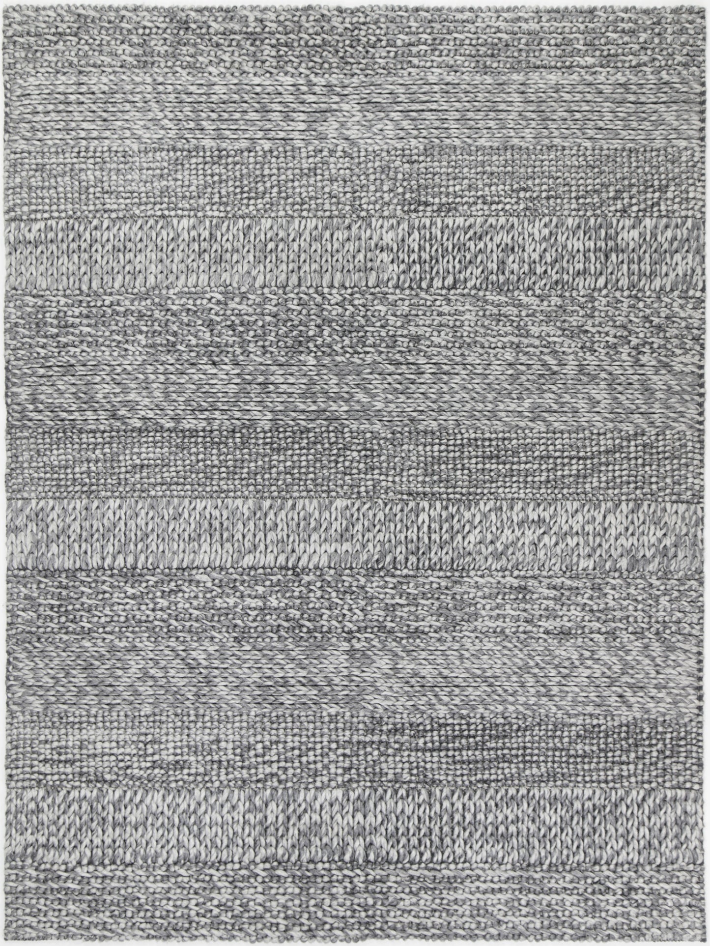 Harlow Grace Charcoal Wool Blend Rug 160x230 V516-HARL160GRACCHAR